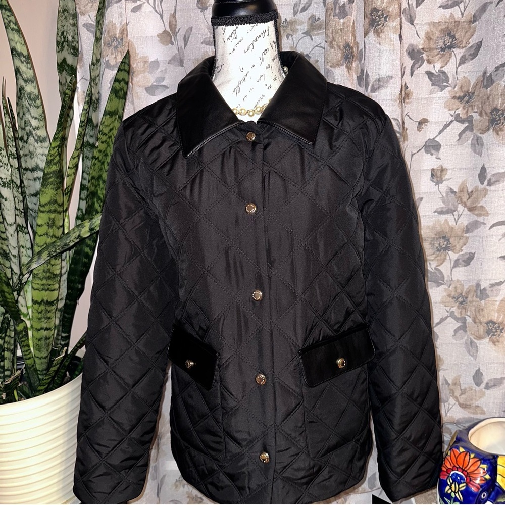 Marc New York Black Quilted Puffer Jacket - Picture 5 of 7